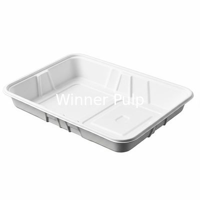 Custom White Thermoformed Molded Pulp Packaging for Tobacco