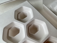 RoHS Thermoformed Paper Trays Molded Pulp Packaging Recyclable