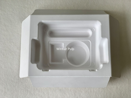 ODM Eco Friendly Molded Pulp Thin Walled Rigid Molded Fiber Packaging
